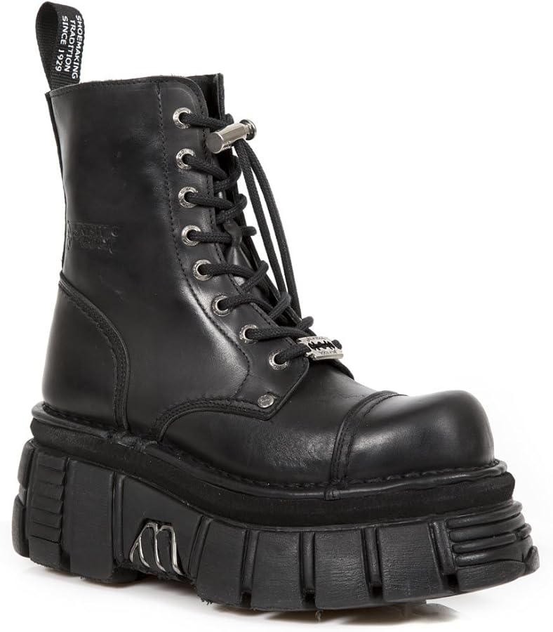 NEW ROCK 厚底 プラットフォーム ブーツ Amazon | New Rock Combat Boots ユニ プラットフォームブーツ